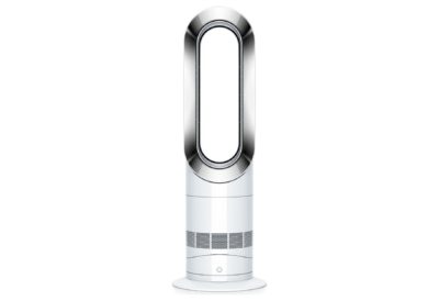 Dyson - AM09 Hot and Cool - Fan Heater - White / Silver